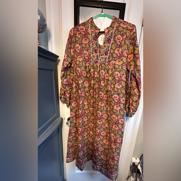 NWT Victoria Dunn Marigold dress - gorgeous color way. - Picture 1 of 4